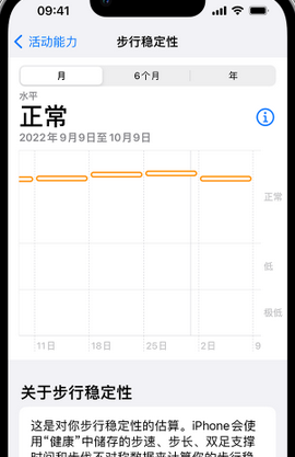 玉溪iPhone手机维修如何在iPhone开启'步行稳定性通知'