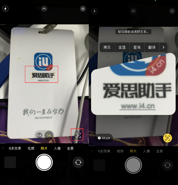 玉溪苹果手机维修分享升级iOS 16后如何通过相机翻译文本 