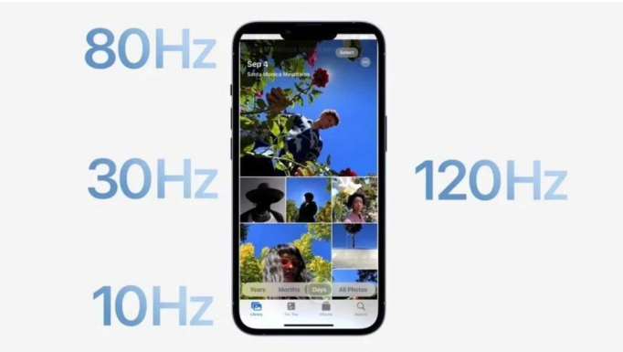 玉溪苹果14维修分享iPhone 14有高刷吗 