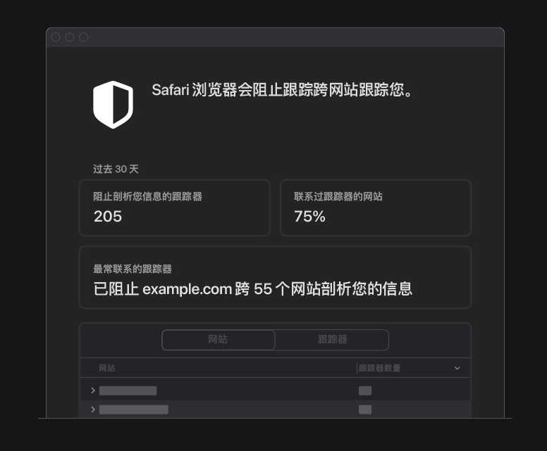 玉溪苹果手机维修分享如何在 Safari 浏览器中查看和打开隐私报告 