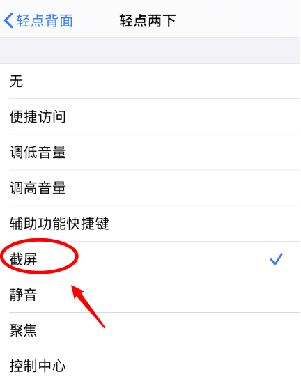 玉溪苹果手机维修分享iPhone12如何启用双击截屏 